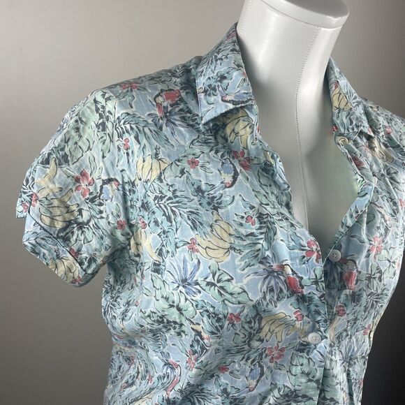 Floral Print Women's Top - Picture 2 of 9